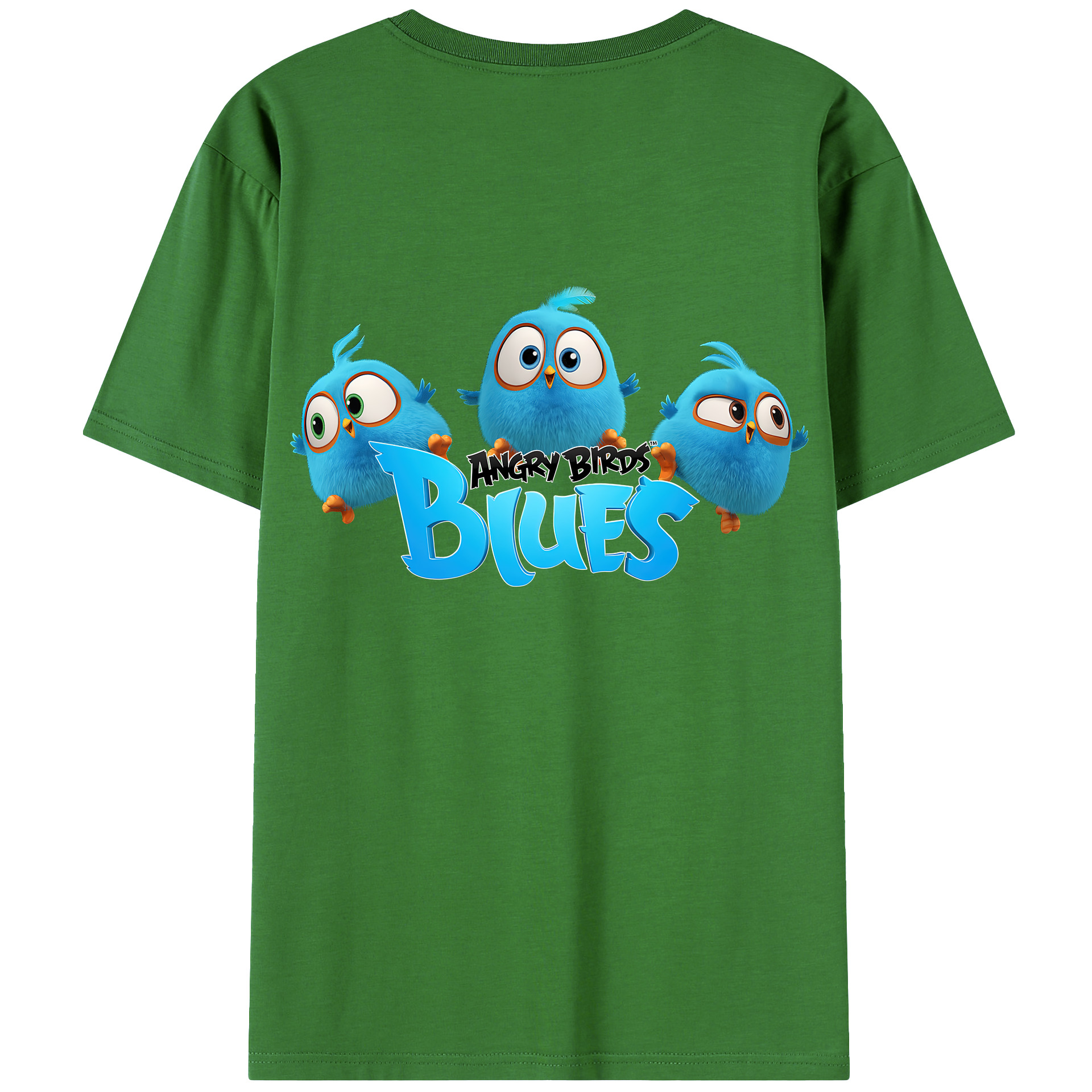 （画像用） Angry Birds アングリーバード レディース半袖Tシャツ(バックプリント)